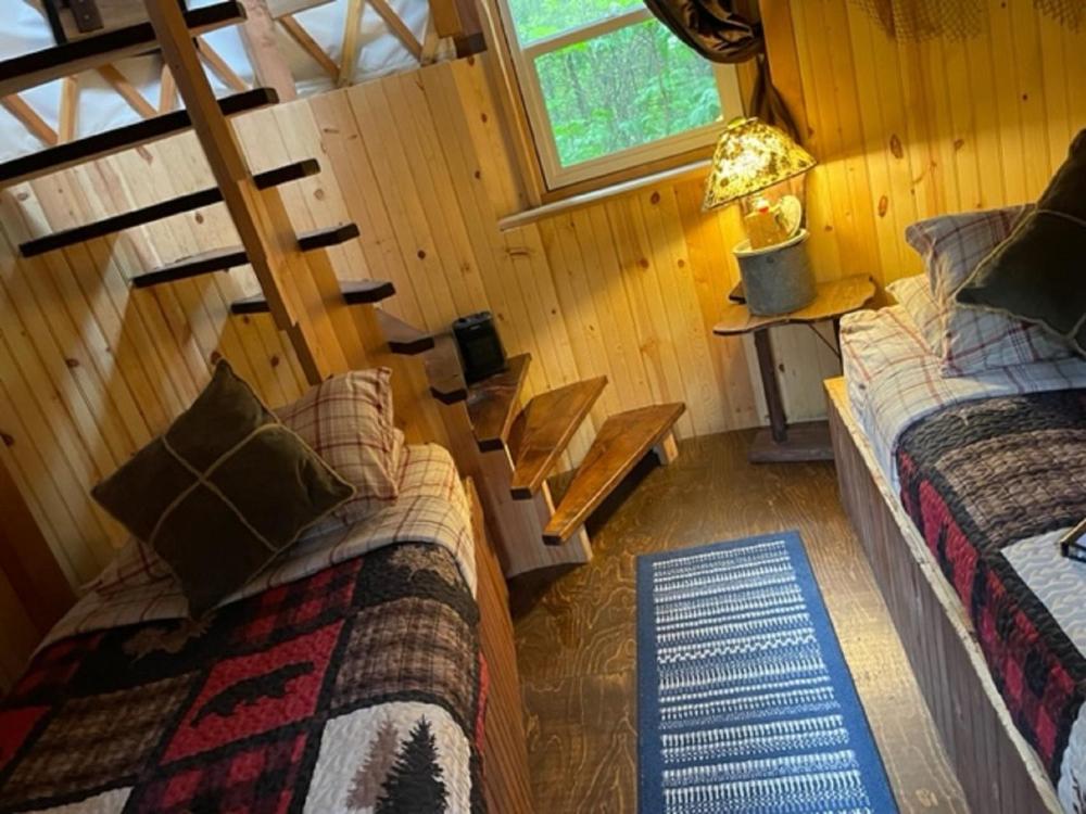 Bunk Yurt at Yurt Village-Salmon Shack with Shared Bathroom interior